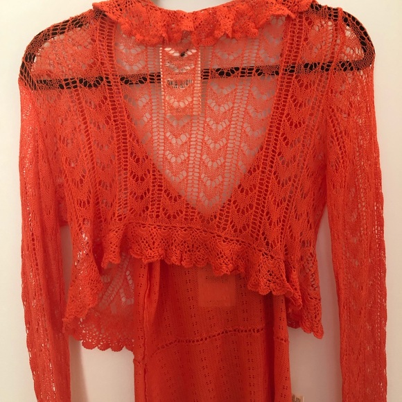 Free People shrug sweater and camisole - Picture 5 of 8